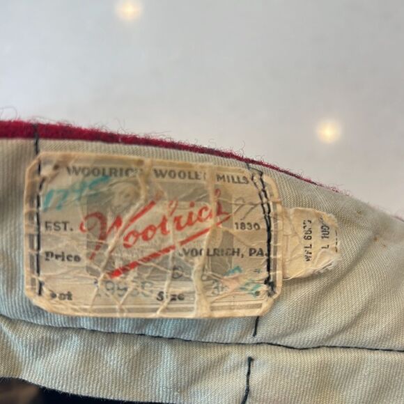 Woolrich men’s wool pants size 36 excellent condition tag still intact. - Picture 11 of 11